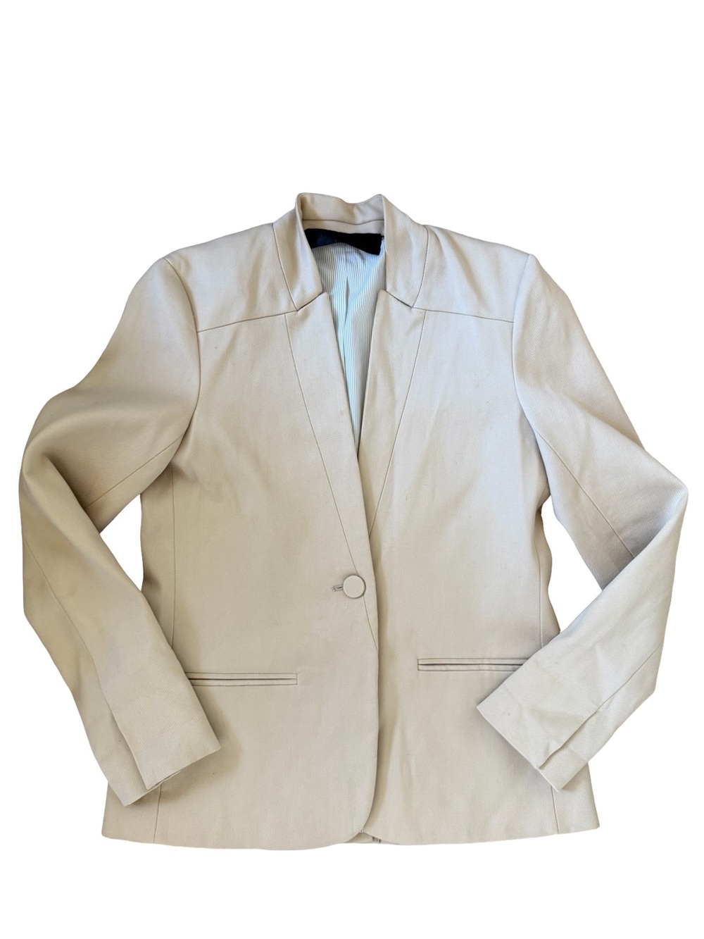 Jenni Kayne Boy Blazer Natural Size Small